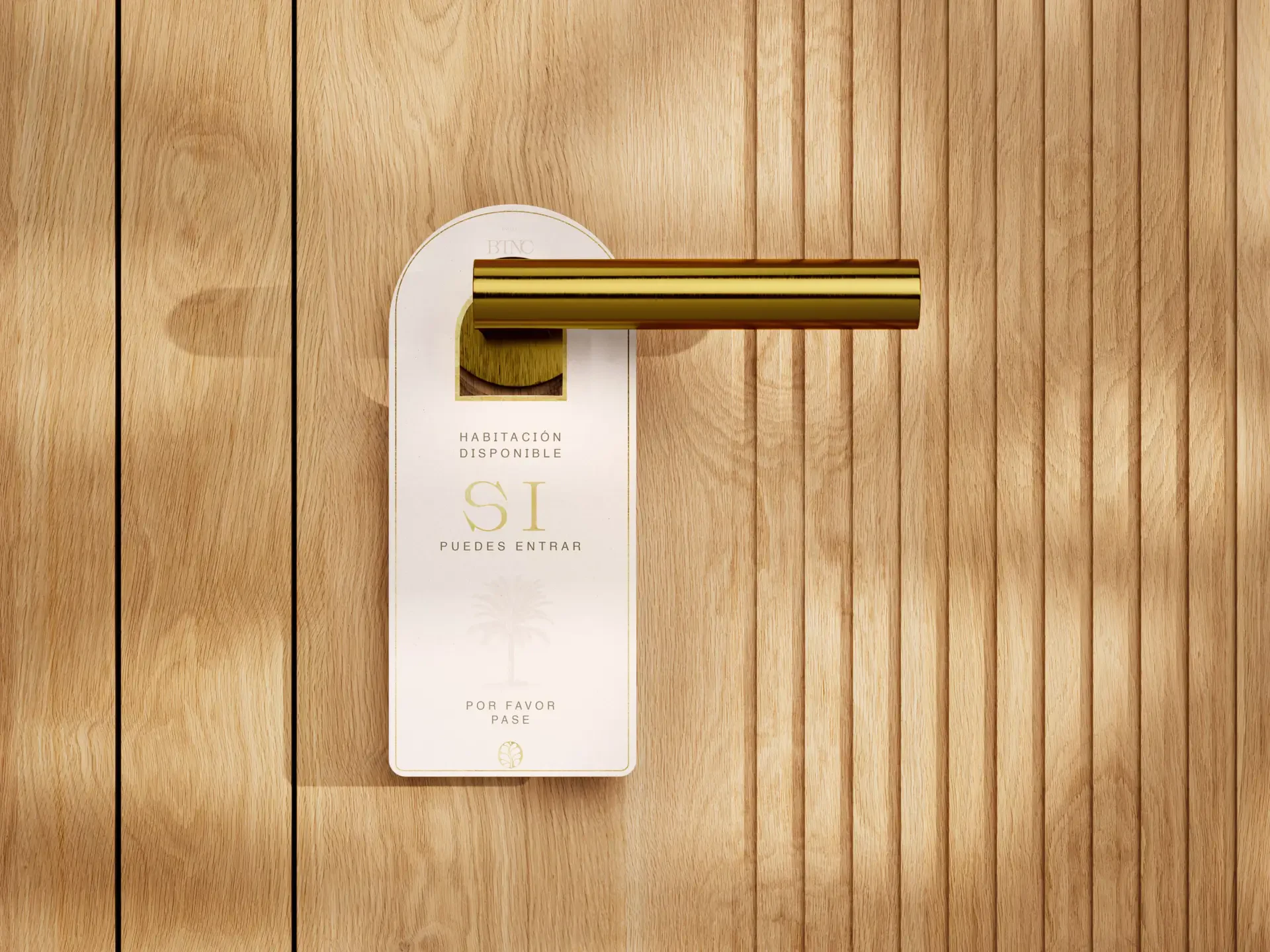 Hotel brand piece for Botánico Hotel Spa