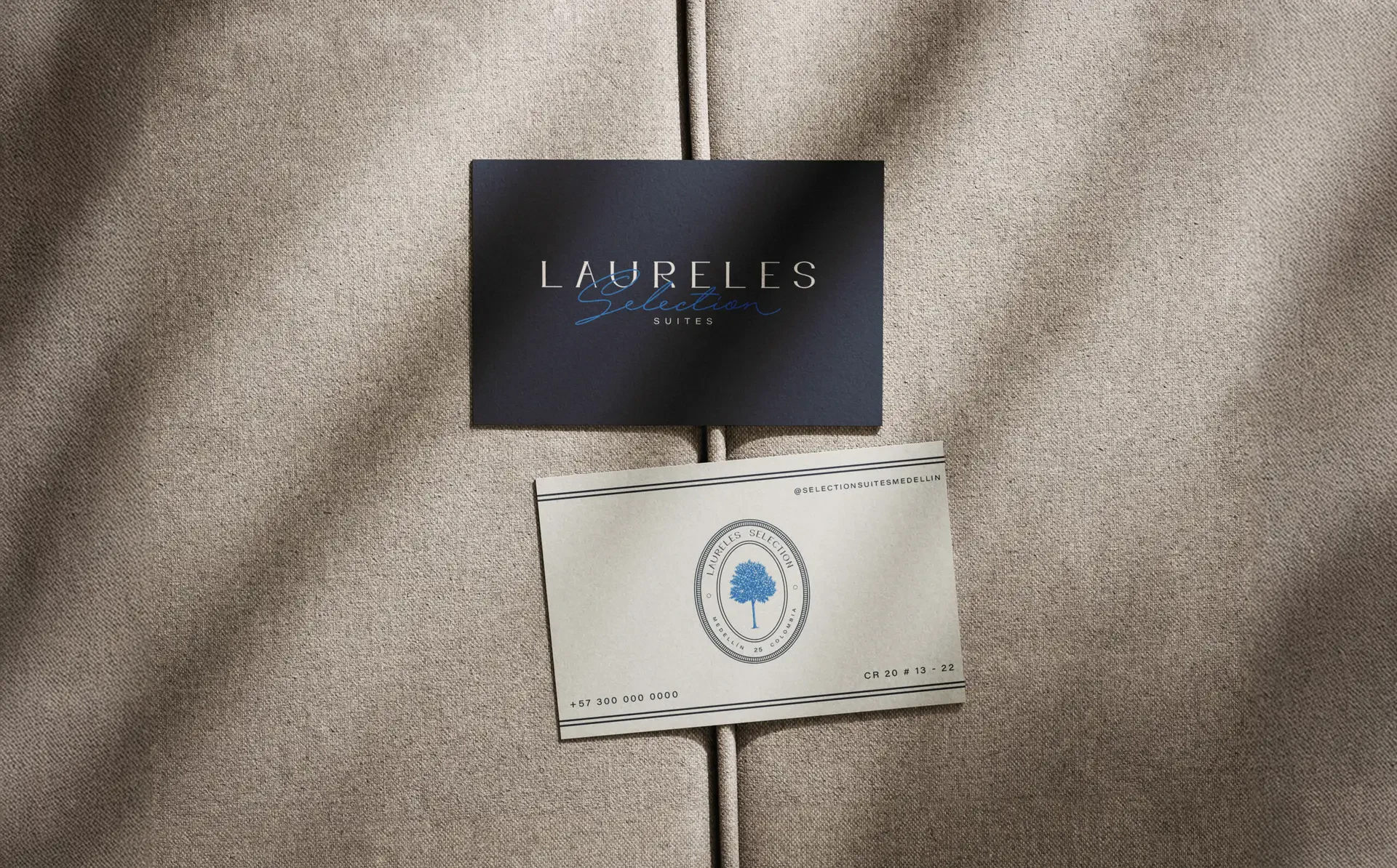 Laureles Selection Suites brand identity