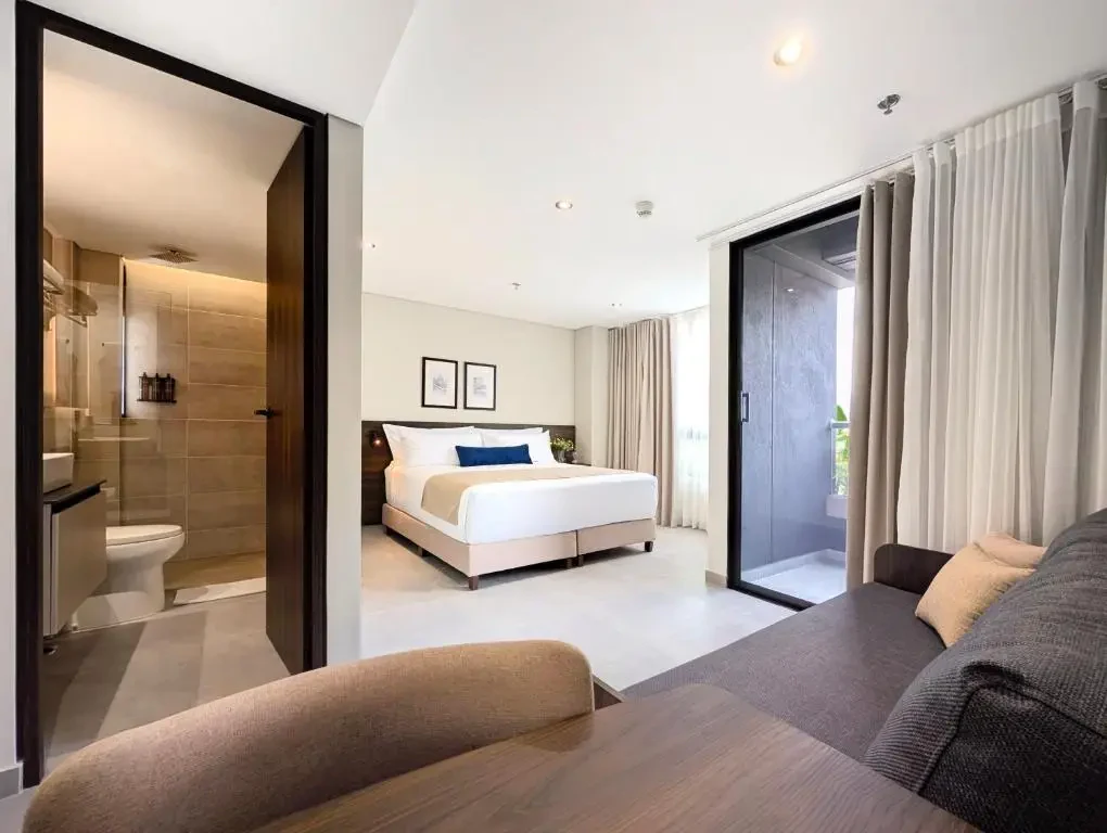Hotel interior design at Laureles Selection Suites