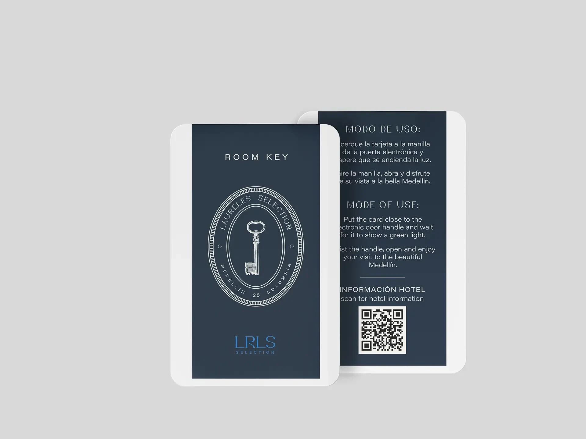 Hotel brand piece for Laureles Selection Suites