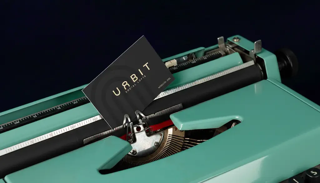 Hotel brand piece for Urbit Social Lofts
